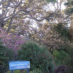 Brunton Crescent entrance to Halls Arboretum